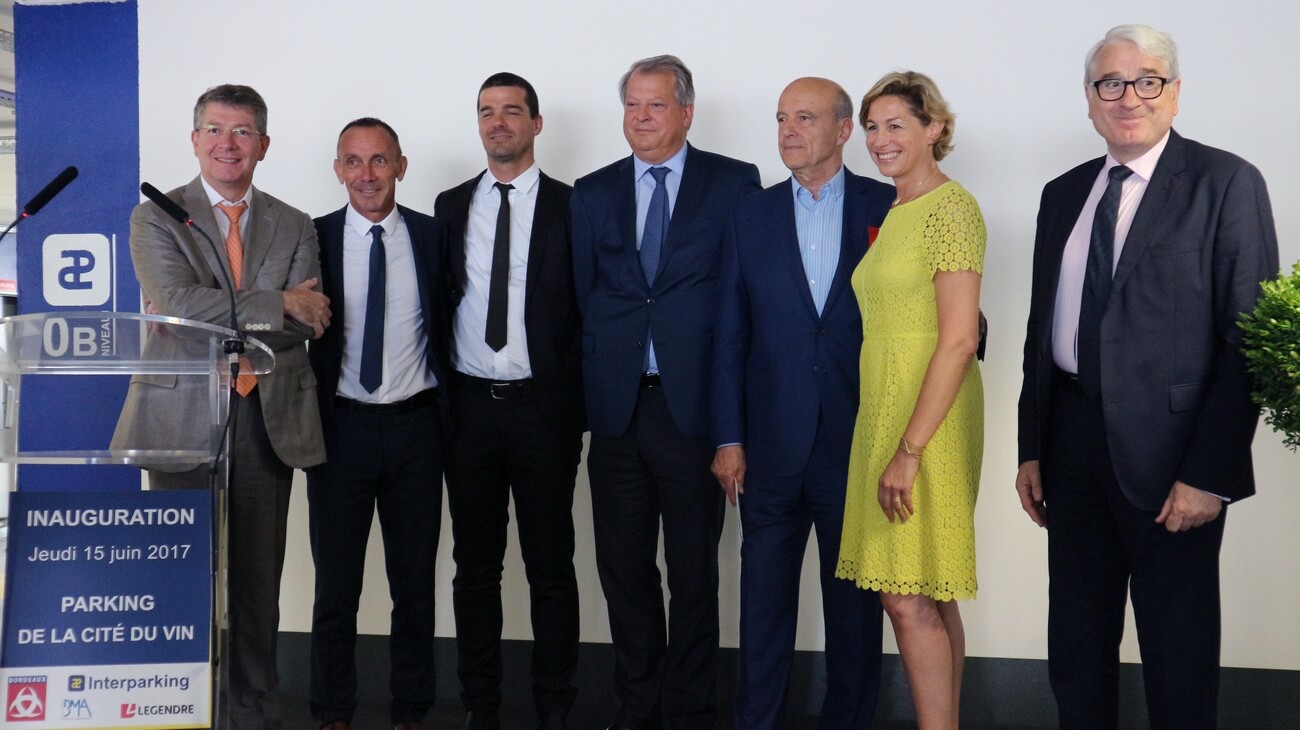 Inauguration parking Bordeaux La Cité du Vin - Interparking